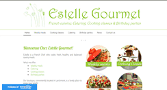 Desktop Screenshot of estellegourmet.com